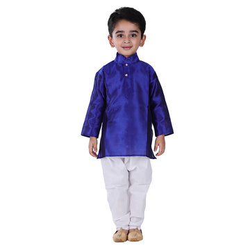 Blue Kurta Pajama Set for Boys Kids Complete Set (IMC21000-Bluuue)
