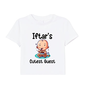 Itsmycostume Eid tshirt for kids baby boy girl infant Unisex Half Sleev Round Neck Tshirts