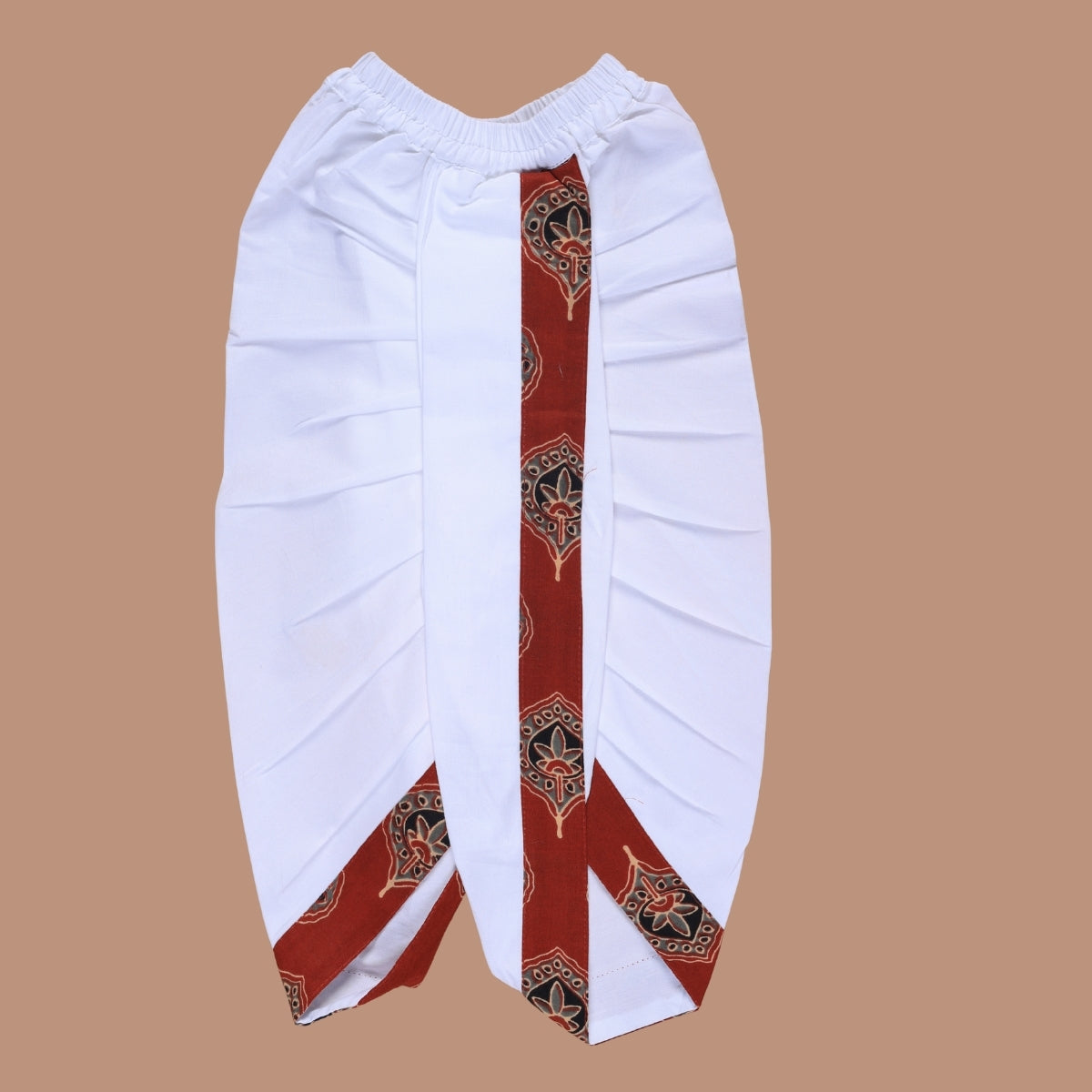 Vaanee Designz Elegant Traditional Dhoti Kurta Set for Baby Boys – Soft Cotton Ethnic Dress for Festivals And Weddings(Red)