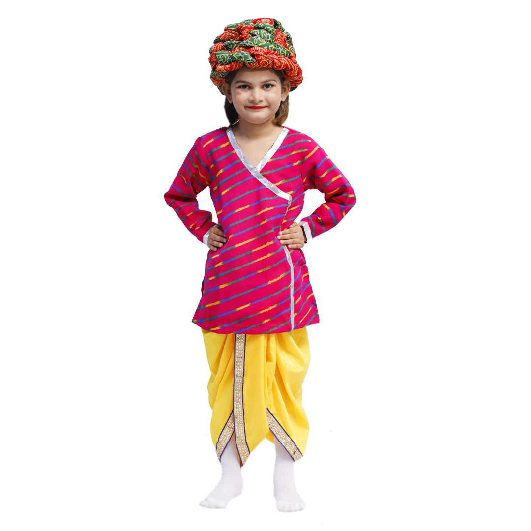 Folk Dance Rajasthani Puppet Boy Dress