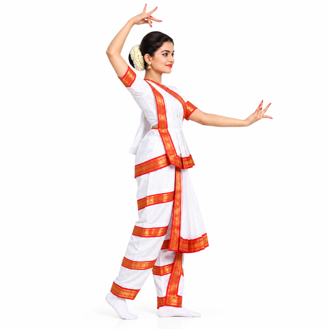Bharatanatyam Dress - Indian Classical Dance Costume