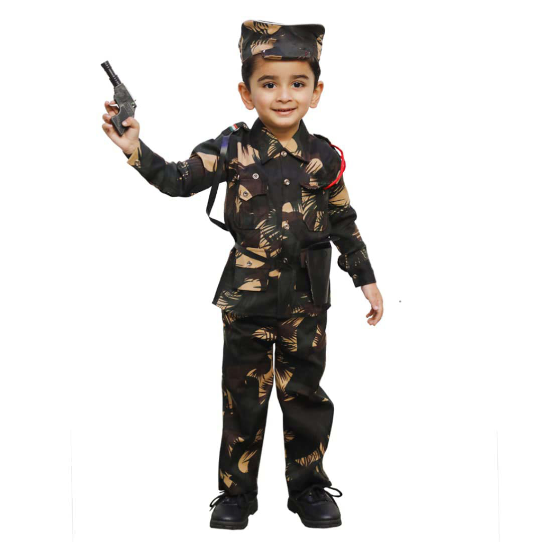 Army Costume Dress For Kids Professional Fancy dress Costume IMC38000-Army