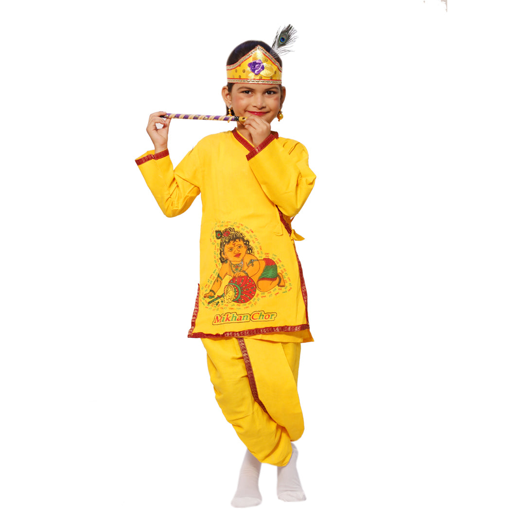 Krishna Fancy Dress Costume For Kids