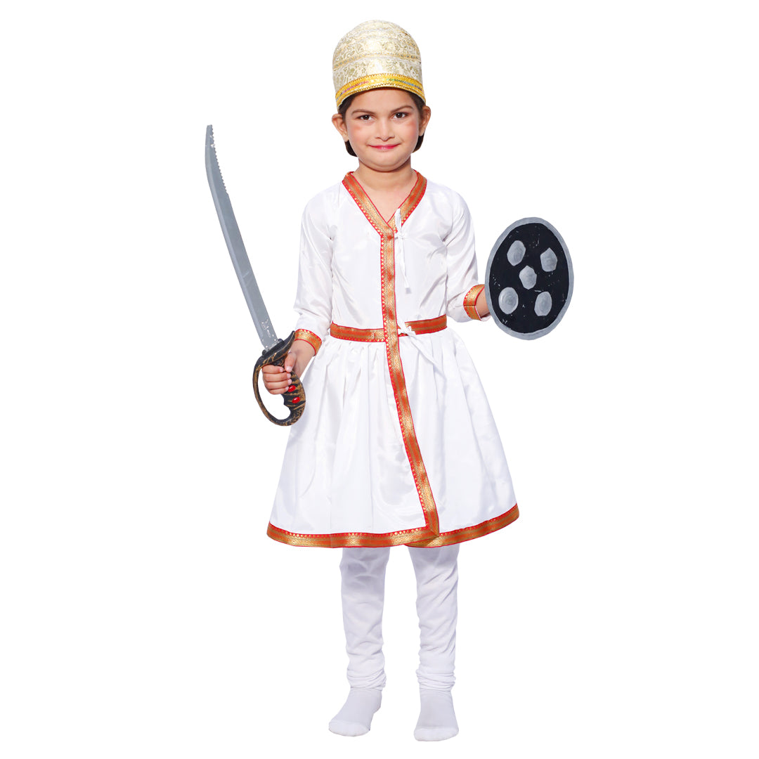 Chatrapati Shiva ji Costume Dress for Kids Boys Historical Personality Kids Fancy dress