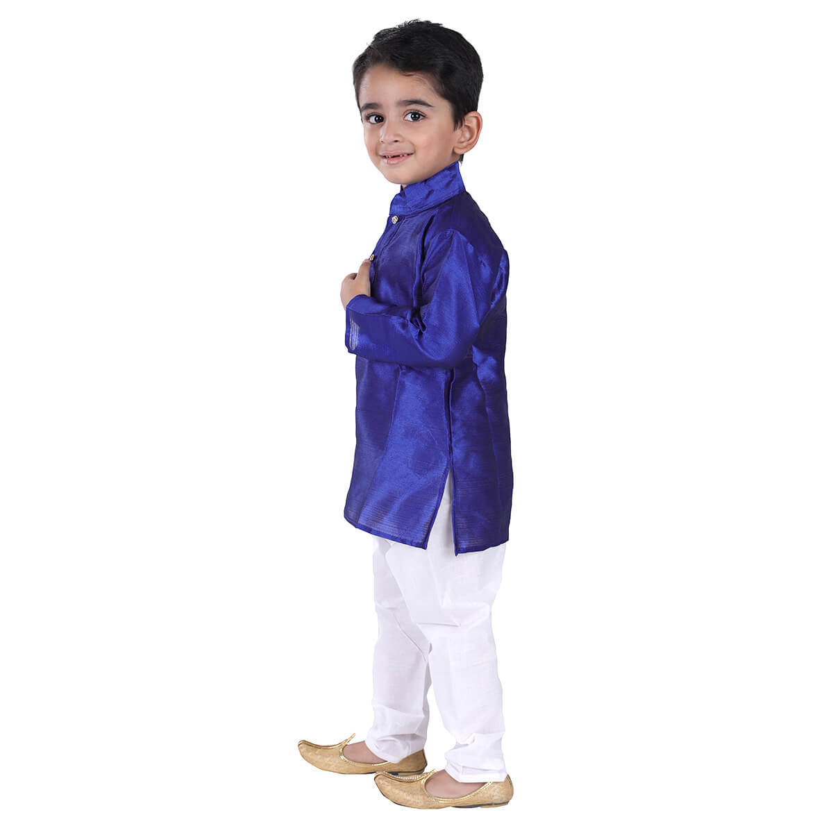 Blue Kurta Pajama Set for Boys Kids Complete Set (IMC21000-Bluuue)