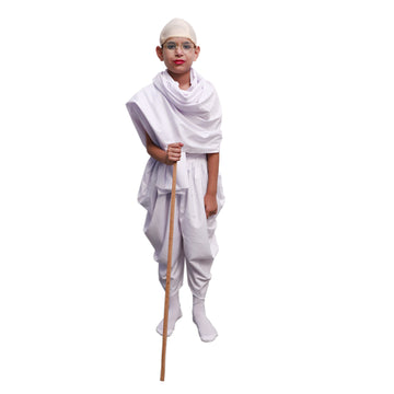 Mahatma Gandhi Bapu Freedom Fighter Kids Fancy Dress Costume