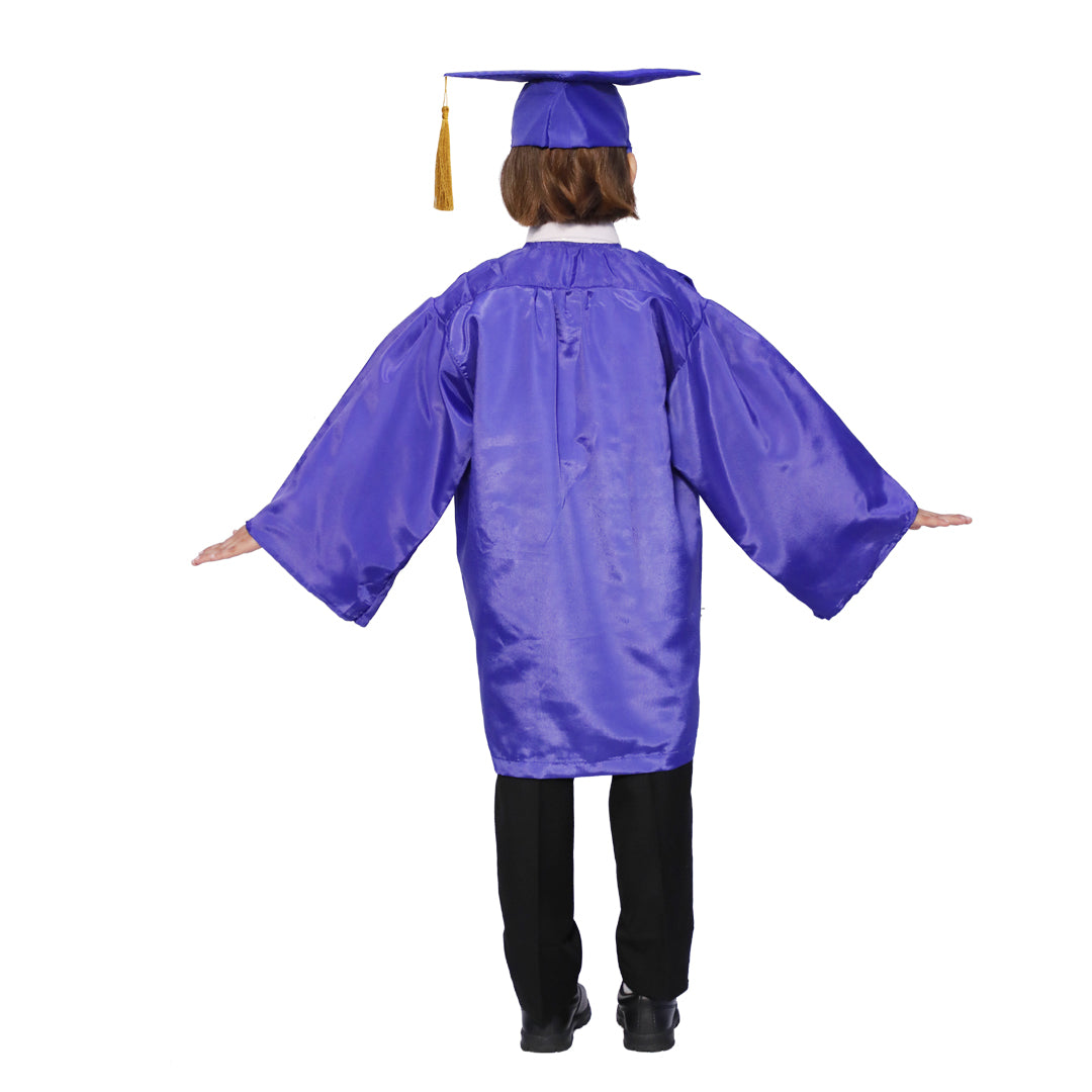Convocation Graduation Gown Costume Dress for Kids