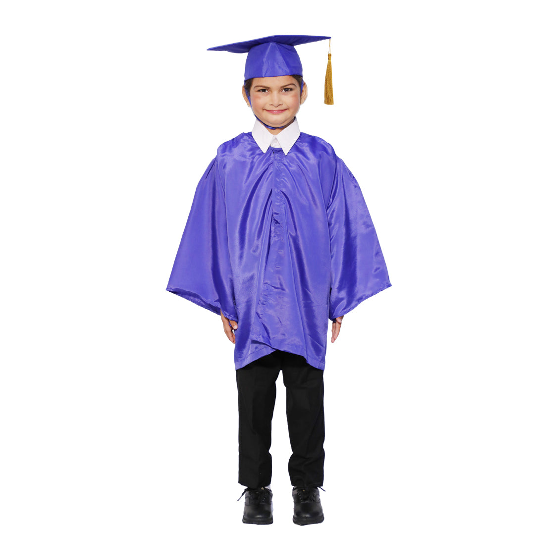 Convocation Graduation Gown Costume Dress for Kids
