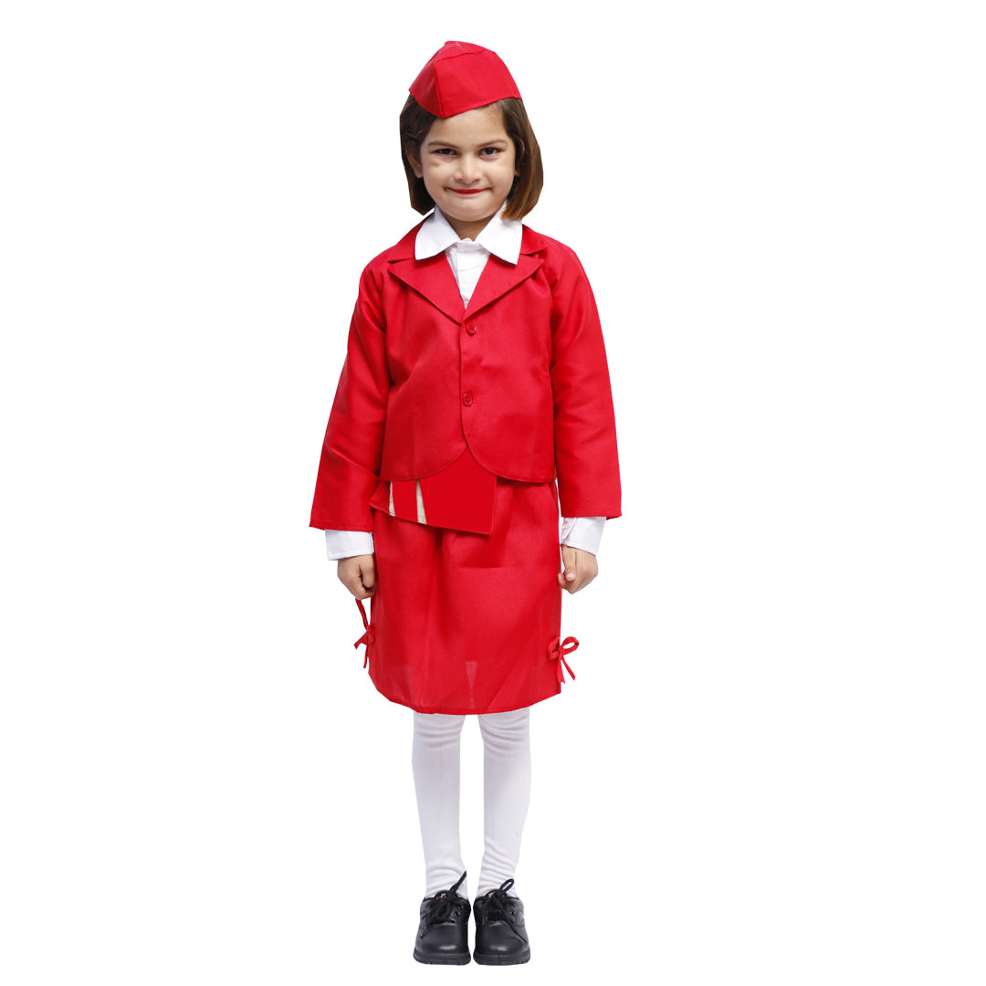 Air Hostess Dress For Kids - Fancy Dress