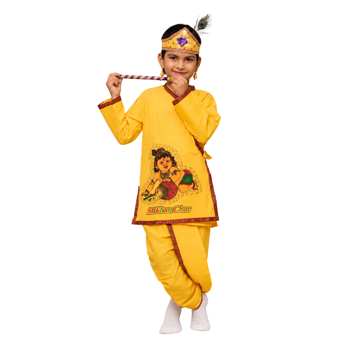 Krishna Fancy Dress Costume For Kids