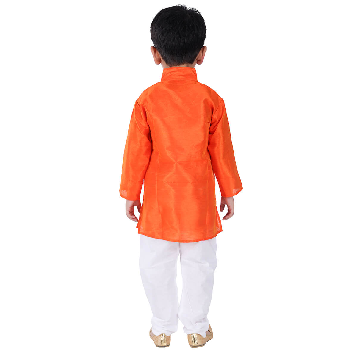 Orange Kurta Pajama Set for Boys Kids Complete Set (IMC21000-Oranngg)