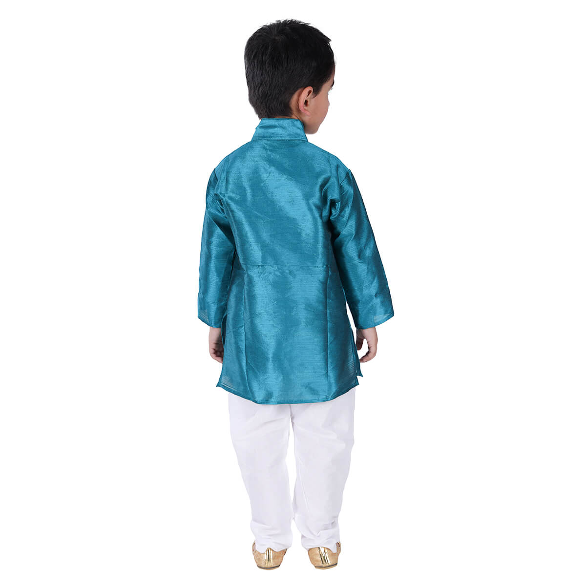 Turquoise Kurta Pajama Set for Boys Kids Complete Set (IMC21000-Turqqoiss)