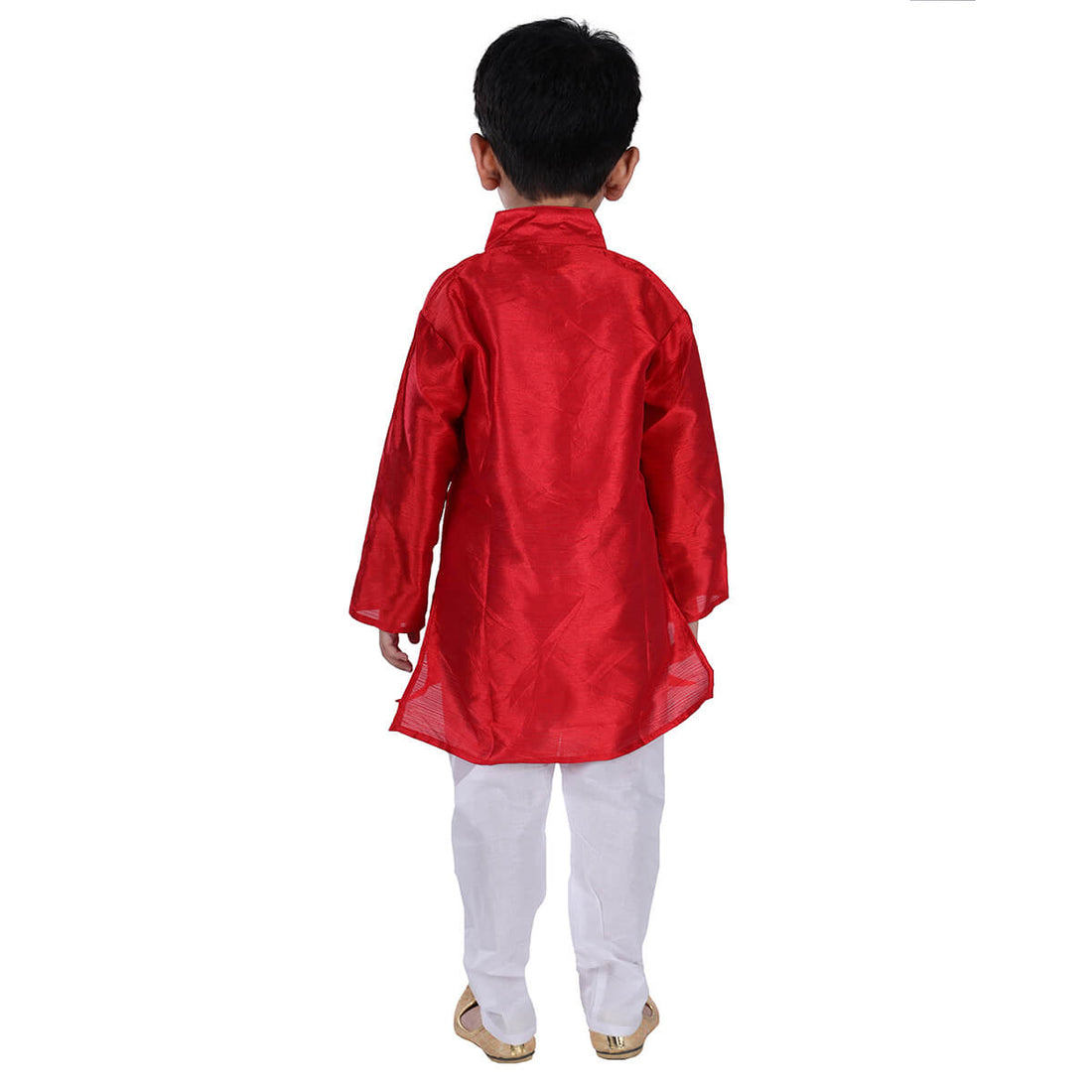 Red Kurta Pajama Set for Boy Kid - Complete Set (IMC21000-Reddd)