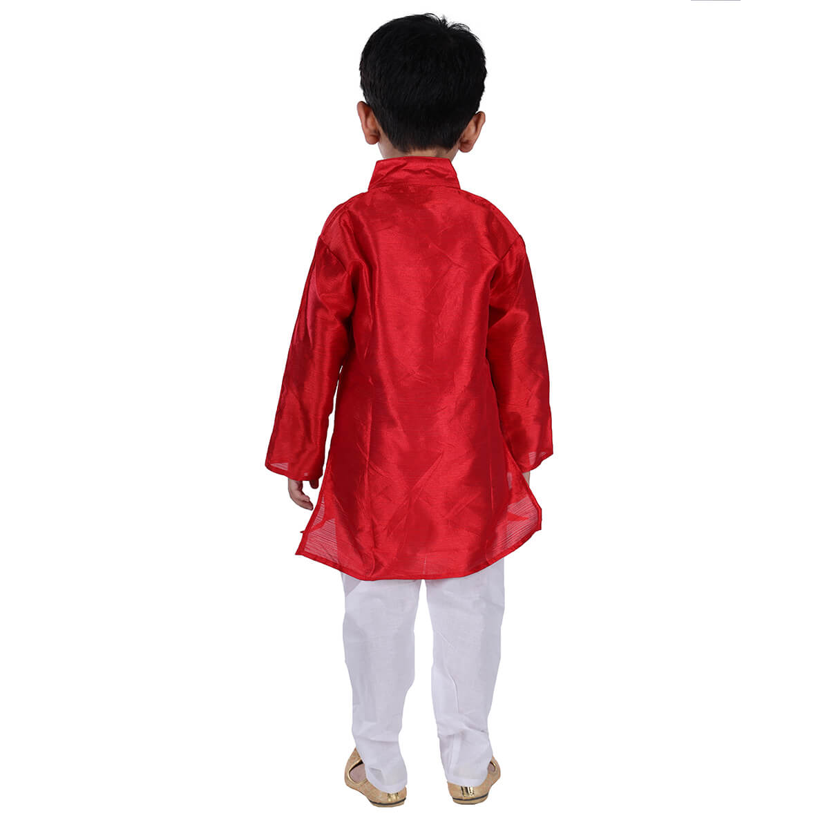 Red Kurta Pajama Set for Boy Kid - Complete Set (IMC21000-Reddd)