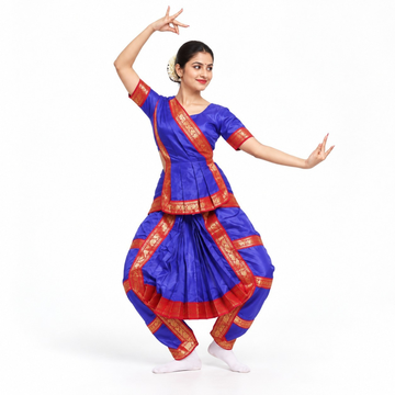 Bharatanatyam Dress - Indian Classical Dance Costume