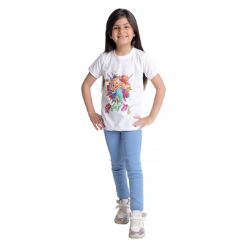 Holi T-Shirts for Kids - Printed Round Neck T-shirts for Boys &amp; Girls