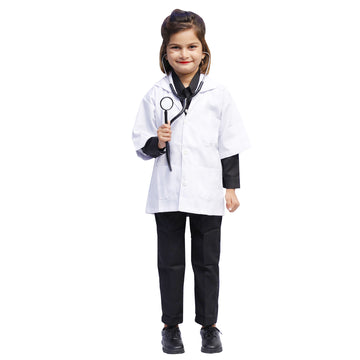 Indian Doctor Uniform For Kids Fancy Costume