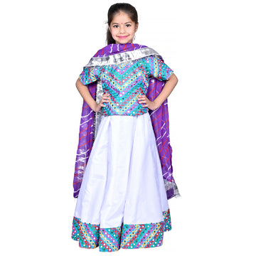 Rajasthani Dress For Girls Kids Indian States &amp; Folk Dance Costume