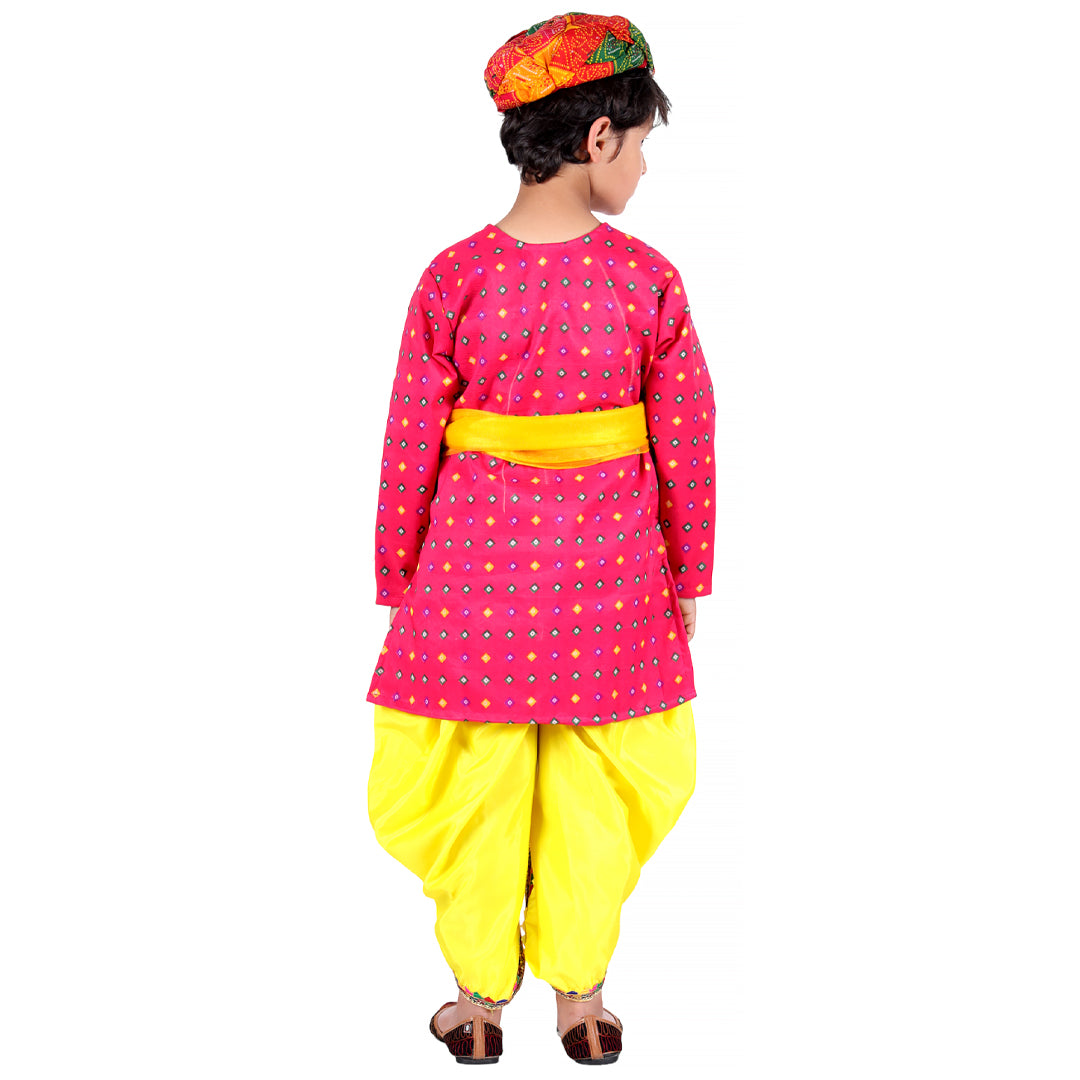 Rajasthani Dress For Boys Kids Indian States &amp; Folk Dance Costume