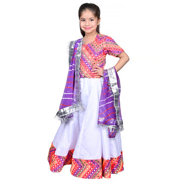 Rajasthani Dress For Girls Kids Indian States &amp; Folk Dance Costume