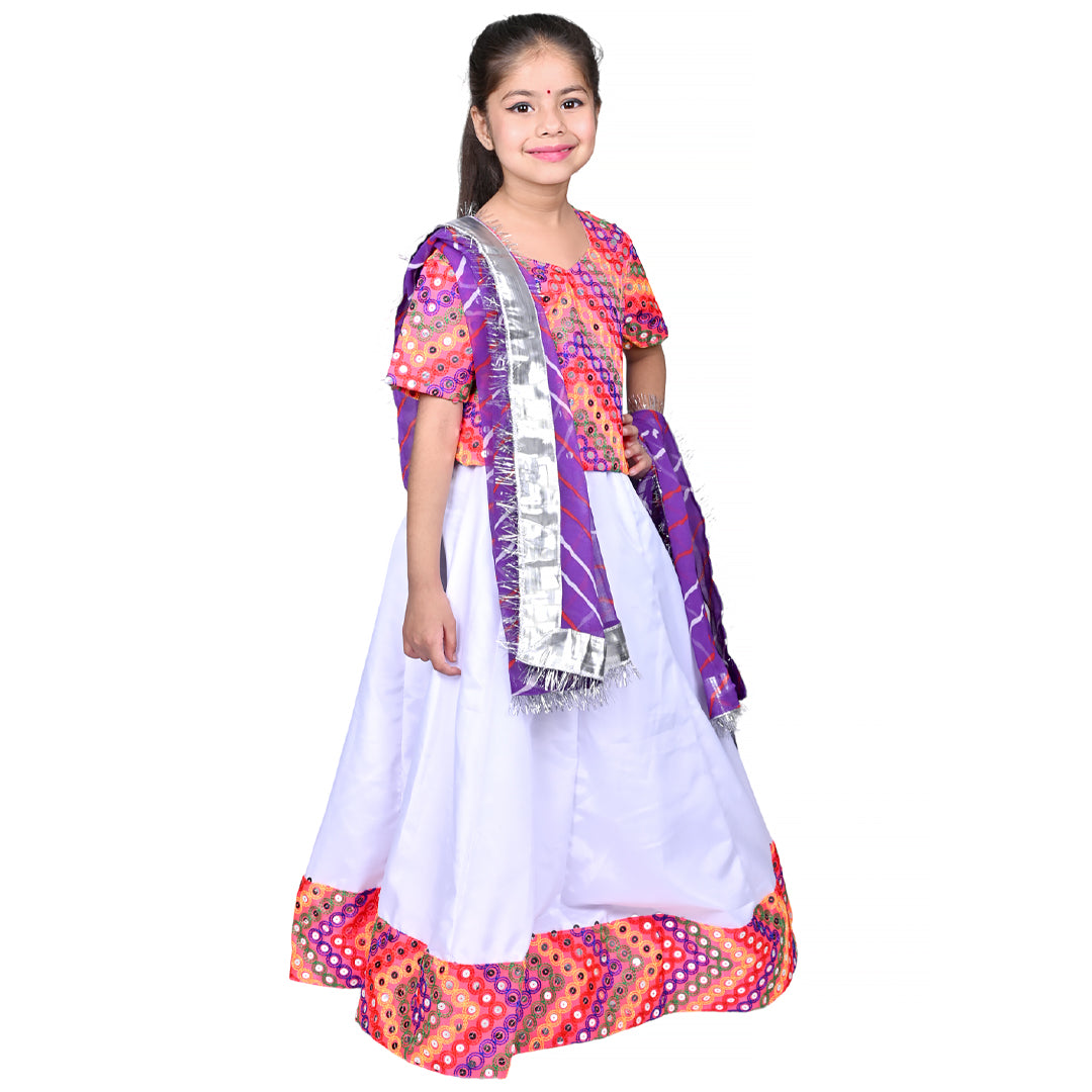 Rajasthani Dress For Girls Kids Indian States &amp; Folk Dance Costume
