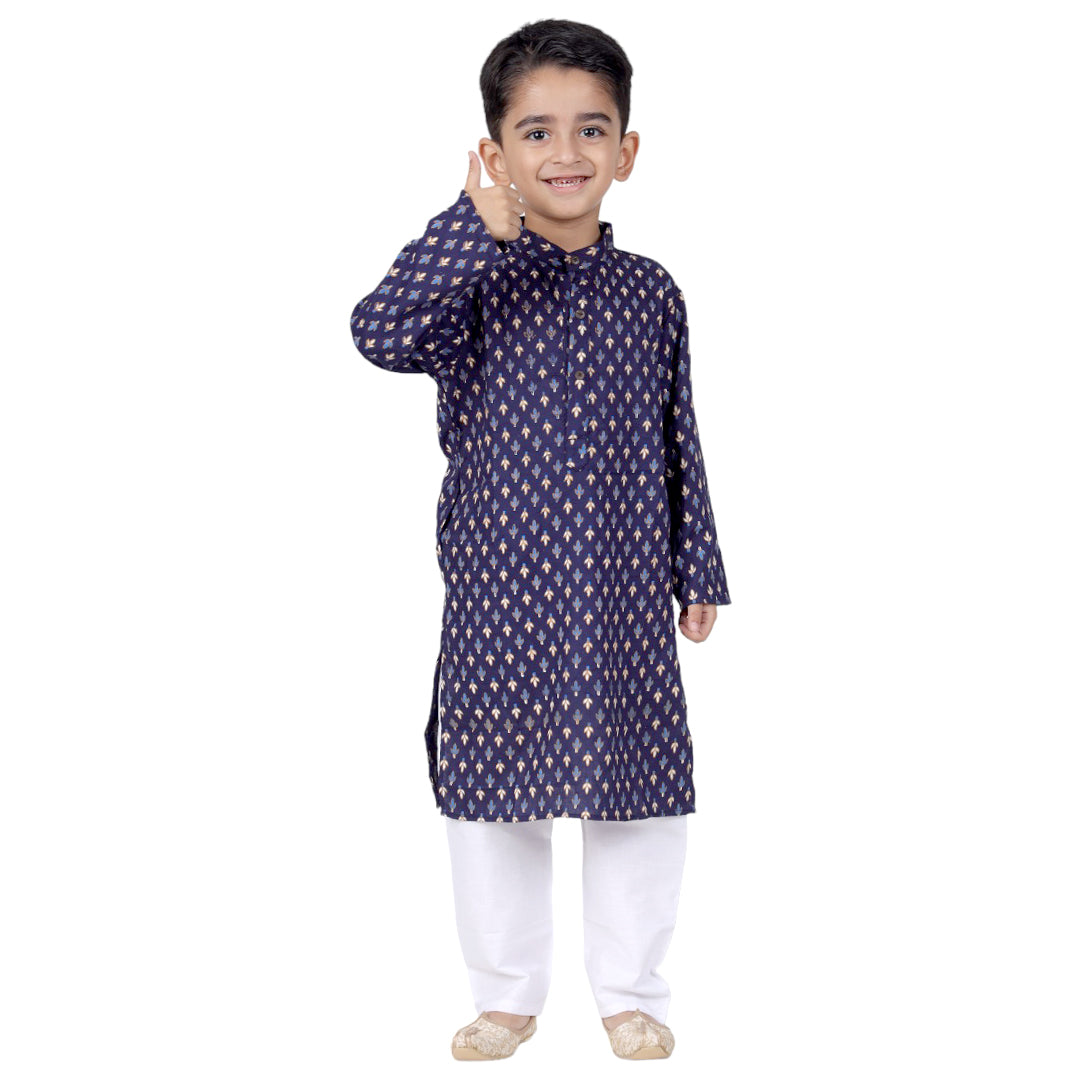 Vaanee Designz Baby Boys Ethnic Wear Kurta Pyjama Set for Boys Kids