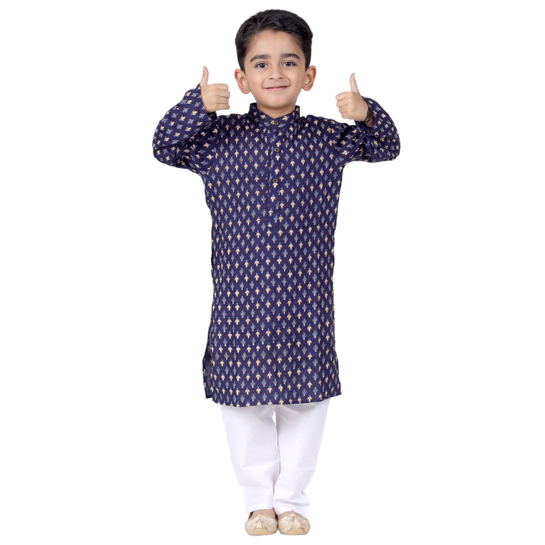 Vaanee Designz Baby Boys Ethnic Wear Kurta Pyjama Set for Boys Kids