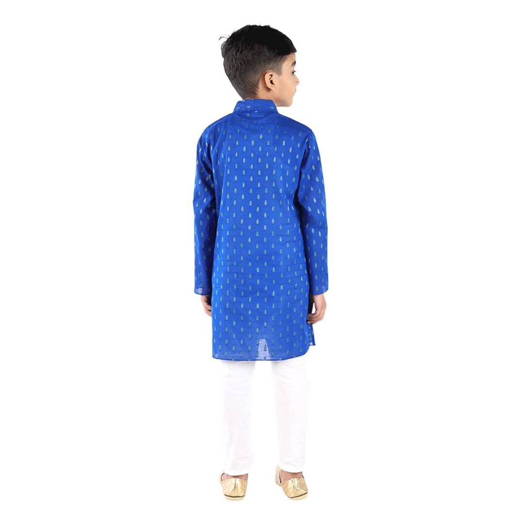 Blue Kurta Pajama set for Kids - Complete Set