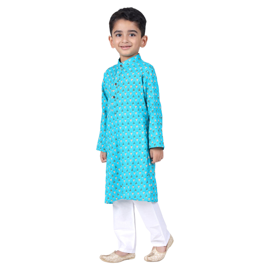 Vaanee Designz Baby Boys Ethnic Wear Kurta Pyjama Set for Boys Kids