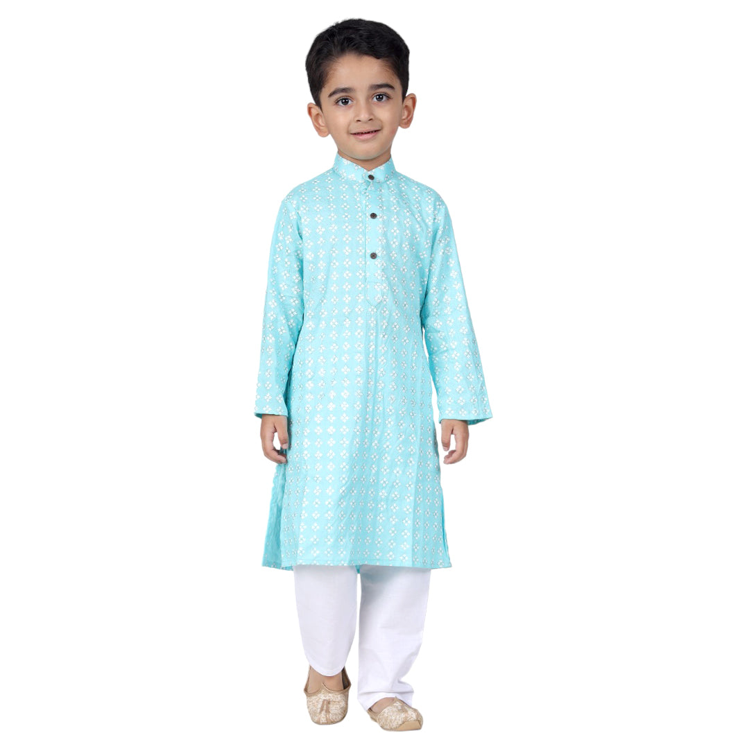 Vaanee Designz Baby Boys Ethnic Wear Kurta Pyjama Set for Boys Kids