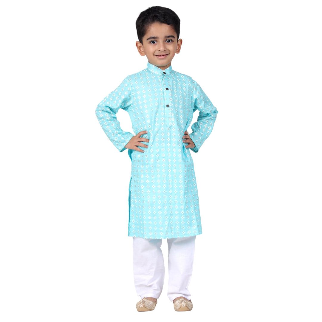 Vaanee Designz Baby Boys Ethnic Wear Kurta Pyjama Set for Boys Kids