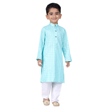 Vaanee Designz Baby Boys Ethnic Wear Kurta Pyjama Set for Boys Kids