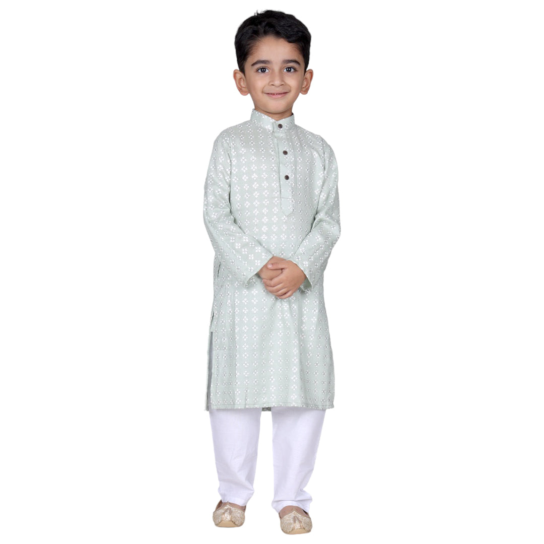 Vaanee Designz Baby Boys Ethnic Wear Kurta Pyjama Set for Boys Kids