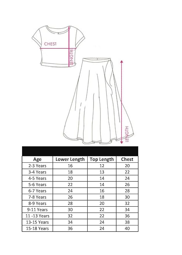 Haryanvi Dress For Girls Kids Indian States &amp; Folk Dance Costume (IMC45005-REDGREEN)