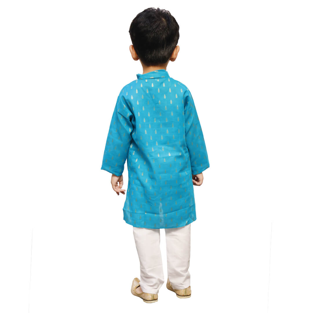 Firozi Kurta Pajama Set for Baby Boy - Complete Set
