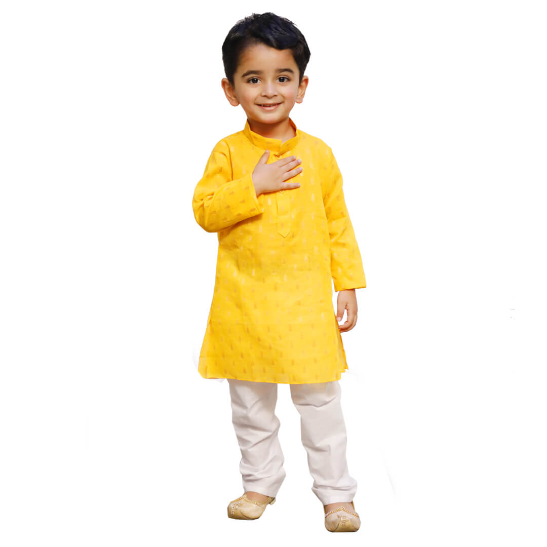 Cotton Kurta Pajama Set for Boys Kids