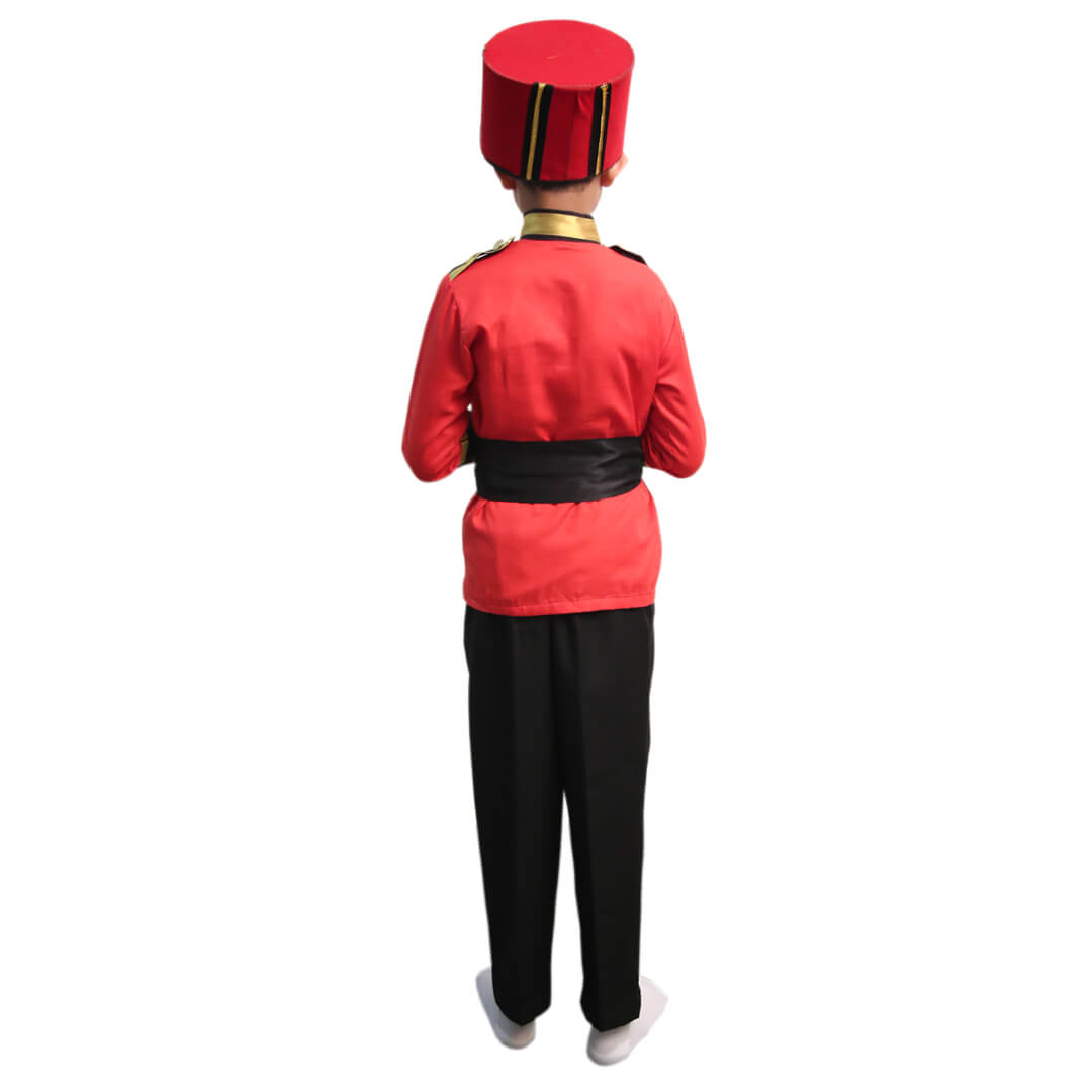 British Soldier Costume for Boys - Kids Fancy Dress