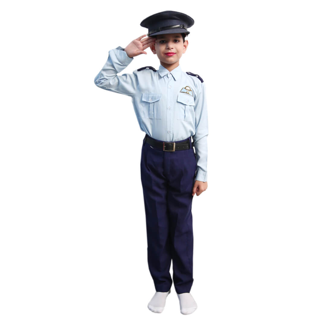 Indian Air Force Dress - Kids Fancy Costume