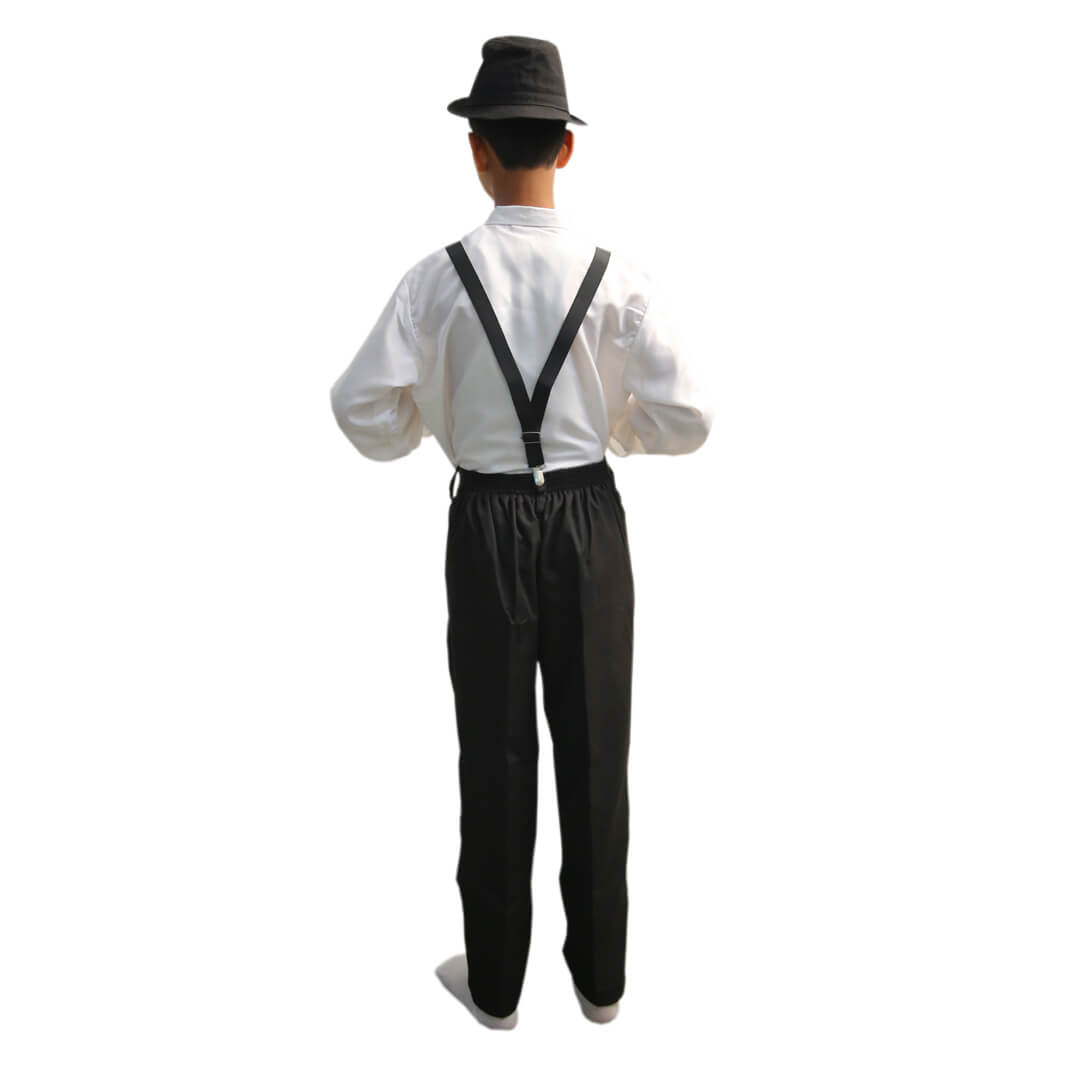 Boys Formal Dress - White Shirt Black Pant &amp; Gallace Partywear Dress