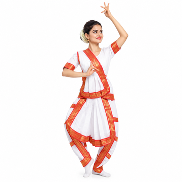 Bharatanatyam Dress - Indian Classical Dance Costume