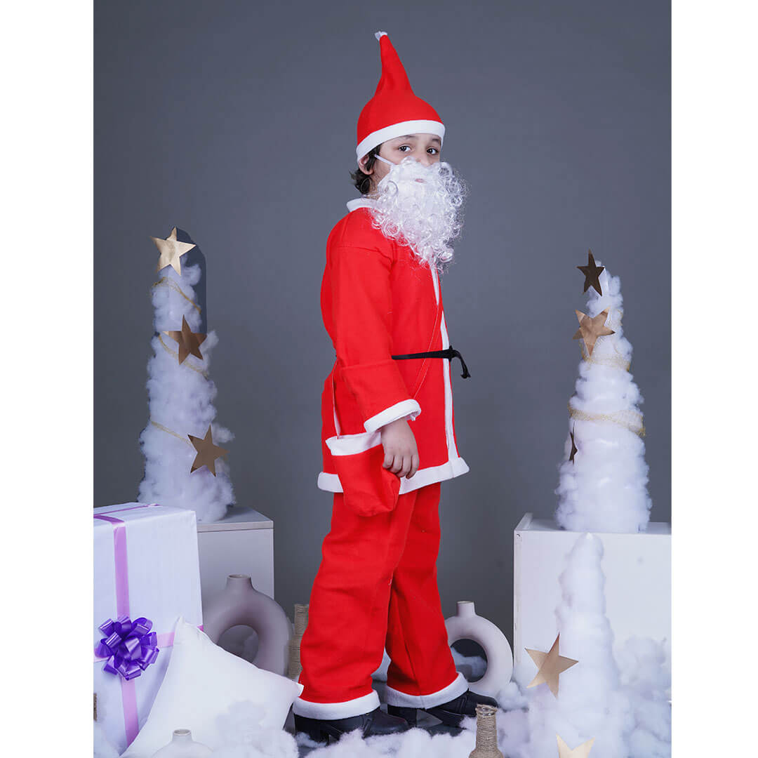 Premium Santa Claus Costume for Kids – Complete 6-Piece Christmas Dres –  ItsMyCostume