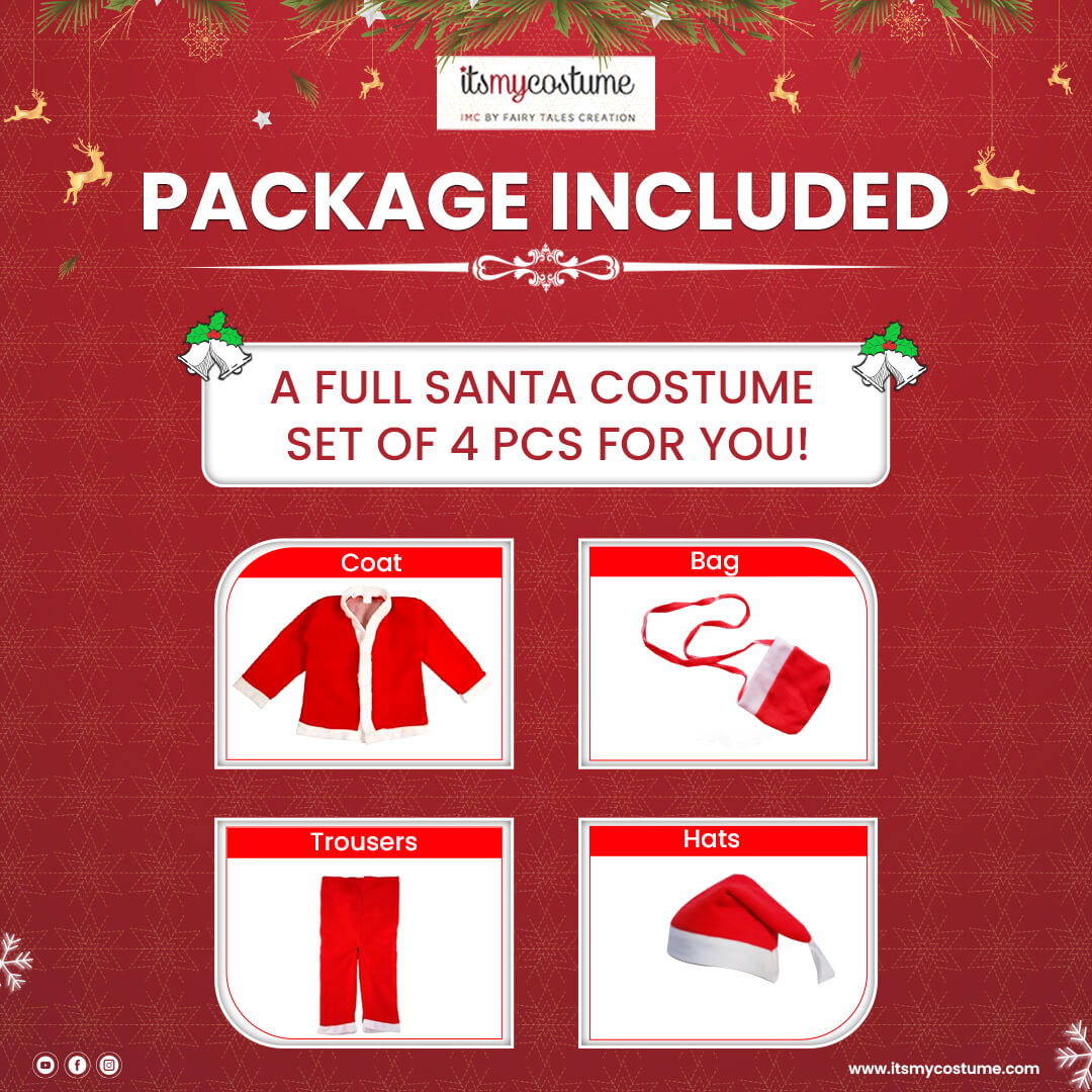 Santa Claus Dress Kids Baby Boys (IMC29000)