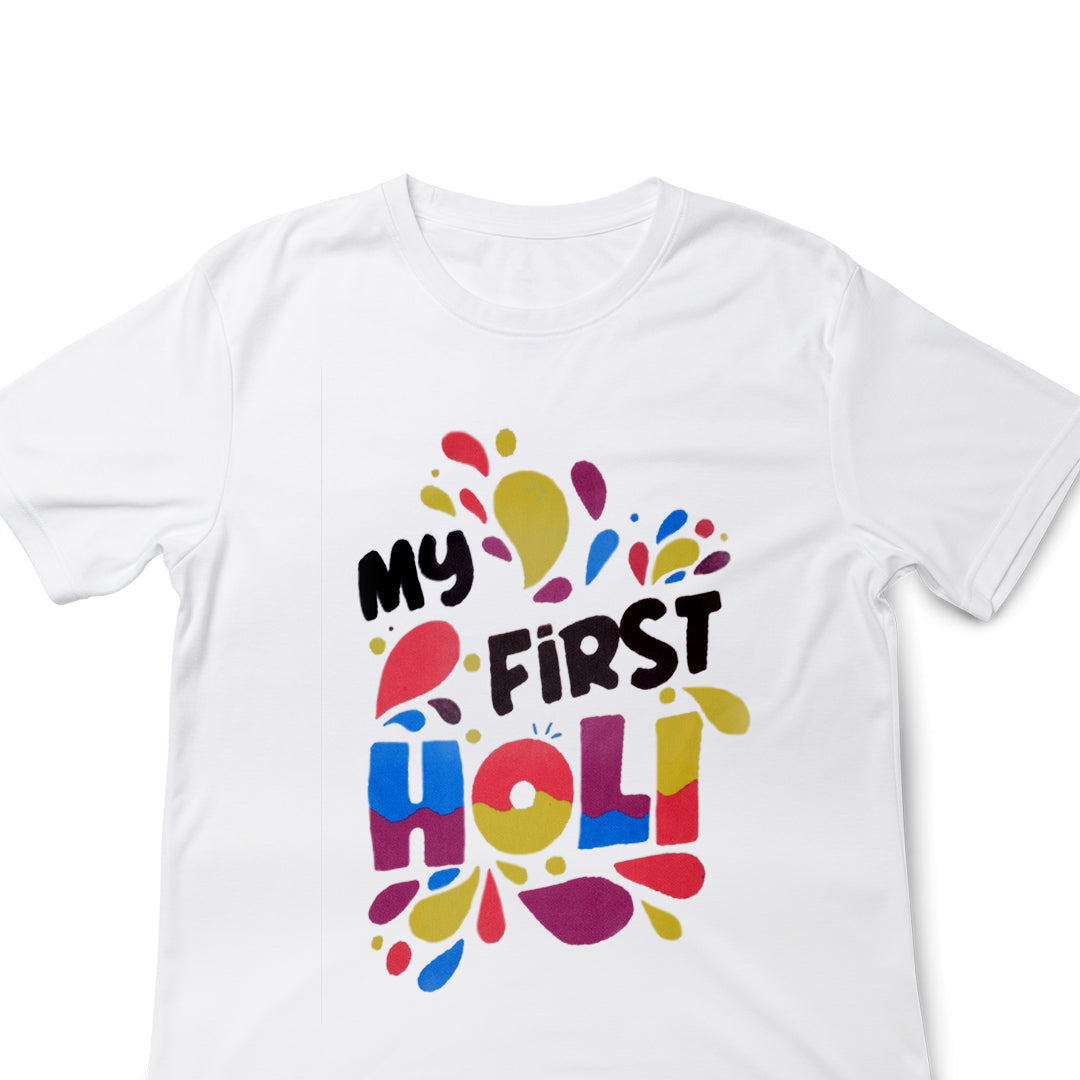 Holi T-Shirts for Kids - T-shirts for Boys &amp; Girls (IMC41000-Holi1)