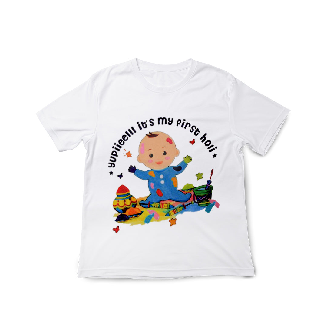 Holi T-Shirts for Kids - T-shirts for kids (IMC41000-Holi2)