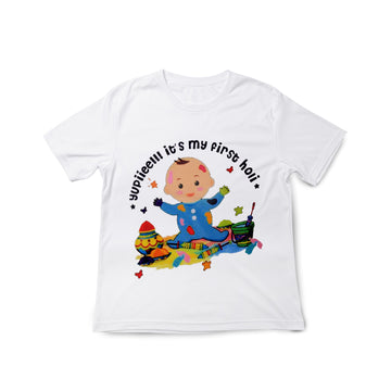 Holi T-Shirts for Kids - T-shirts for kids (IMC41000-Holi2)