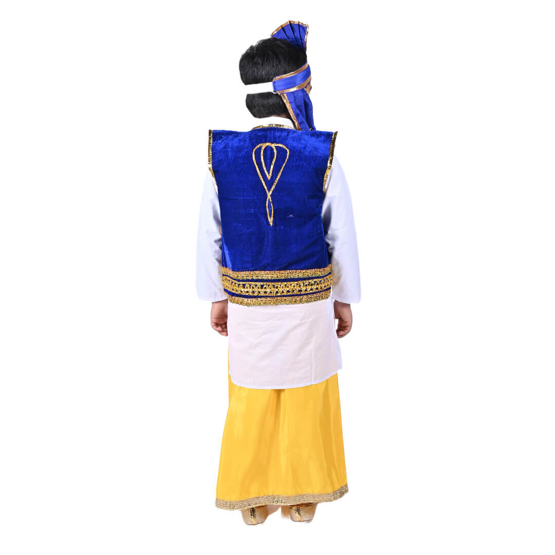 Punjabi traditional Folk Dance Costume  - Kids Fancy Dress (IMC579-PUNJB8)