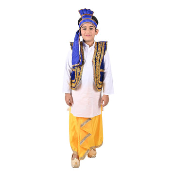Punjabi traditional Folk Dance Costume  - Kids Fancy Dress (IMC579-PUNJB8)
