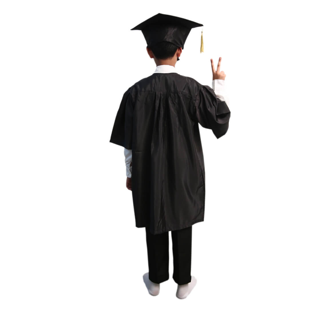 Graduation Black Gown - Kids Fancy Costume