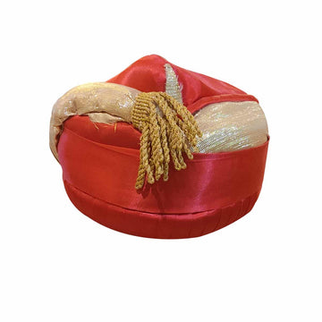 Red Indian Raja Pagdi Kids Fancy dress Accessory
