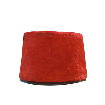 Red Round Mullah Ji Cap Kids Fancy dress Accessory